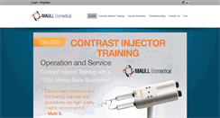 Desktop Screenshot of maullbiomedical.com
